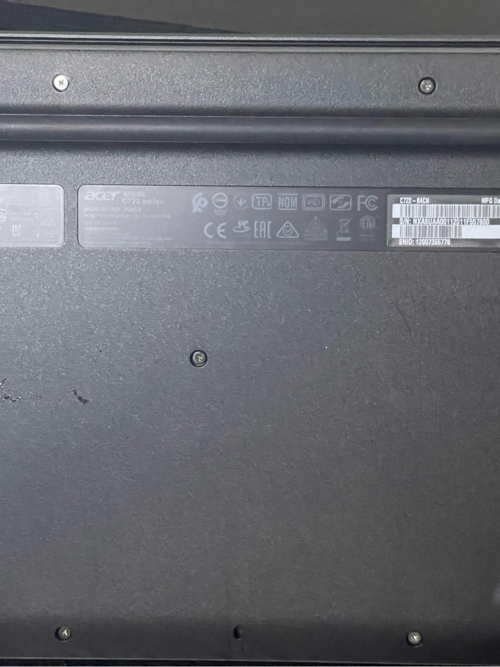 Acer Chromebook Laptop - Dark Gray - Picture 5 of 5
